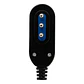 Enchufe macho horizontal 2P + Tierra Philco negro  - Miniatura 3