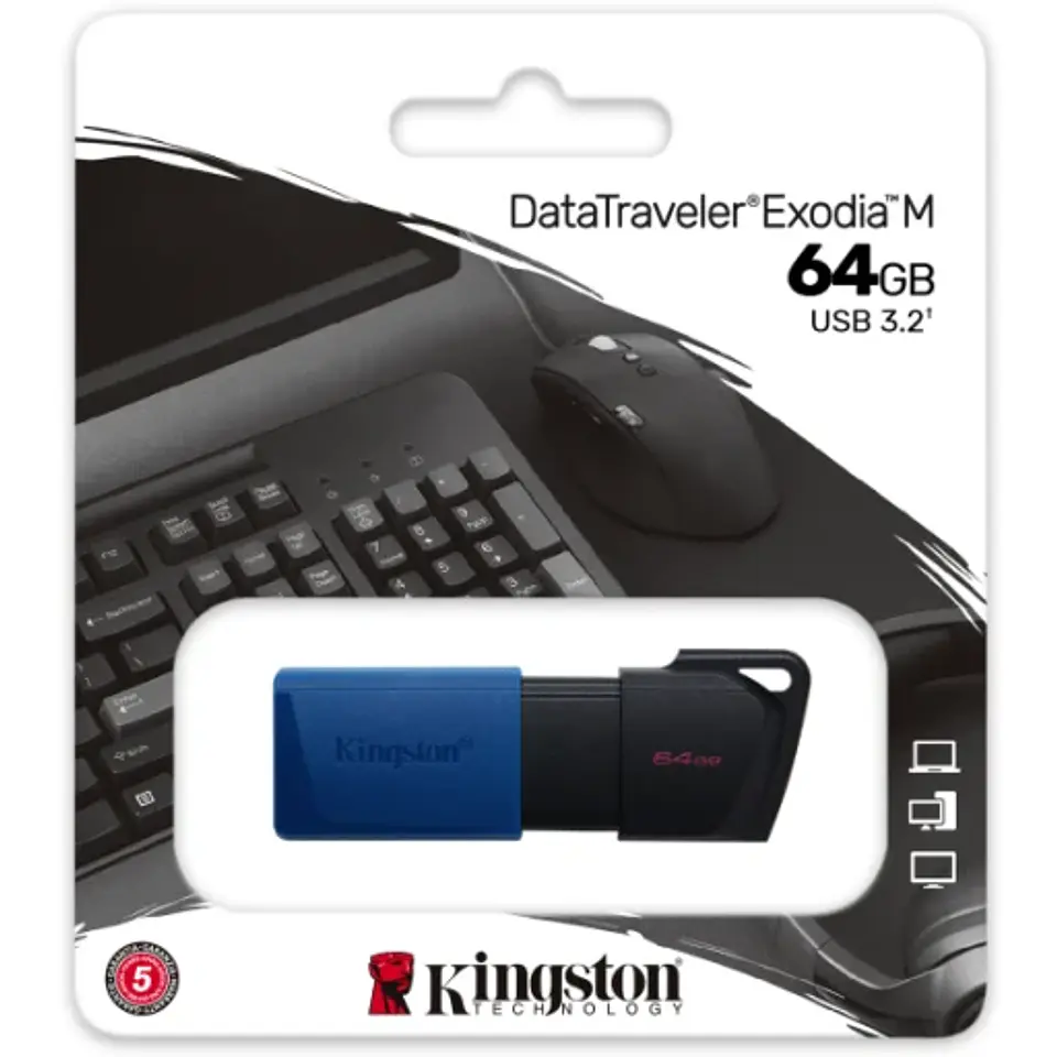 Pendrive USB-C 3.2 64GB EXODIA 4
