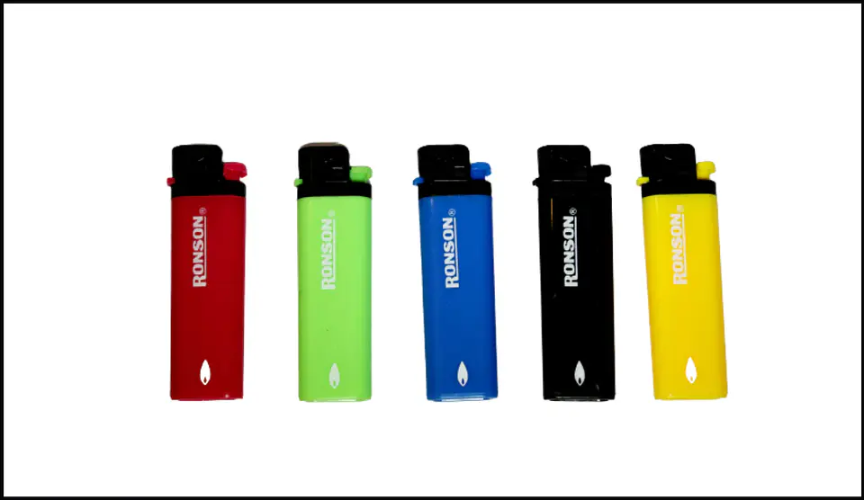 1 Encendedor Ronson Colourlite Color Piedra  2
