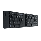 MINI TECLADO INALAMBRICO PLEGABLE NEGRO  1