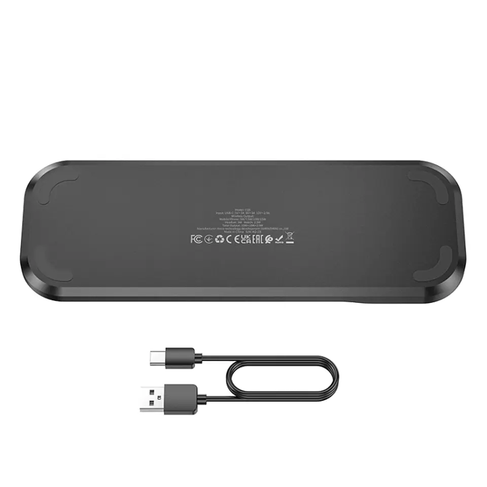 Base de carga 3 en 1 APPLE ultra-thin CQ5 HOCO  2