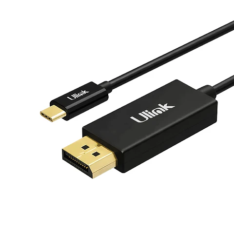 Cable USB C a Displayport 4K 60Hz con cable 1,8 M
