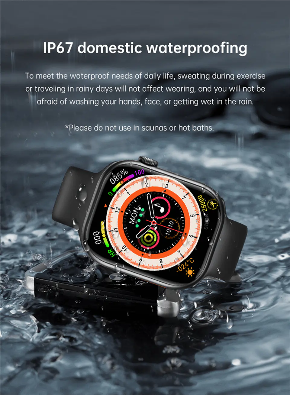 SMARTWATCH GS9 PRO MAX GRIS  4