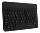 Teclado con mouse bluetooth recargable Negro - Miniatura 2