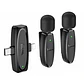 Microfono dual hoco L15 iphone y tipo C  - Miniatura 1