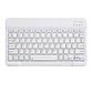 Teclado con mouse bluetooth recargable Blanco - Miniatura 3
