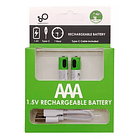 Pila AAA recargable tipo C 2 unidades  1