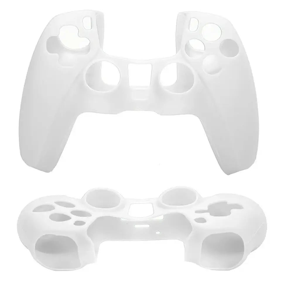 Funda de silicona para mandos de PS5 BLANCO 2