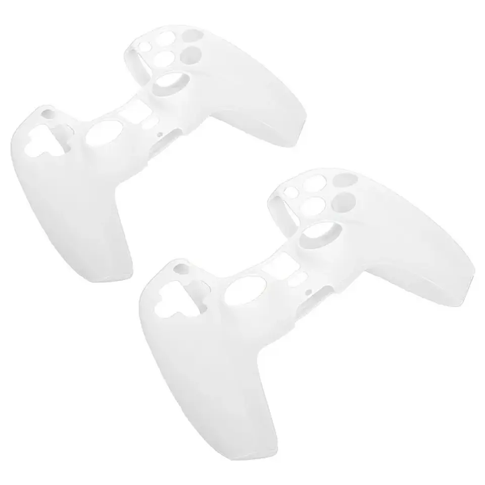 Funda de silicona para mandos de PS5 BLANCO 3