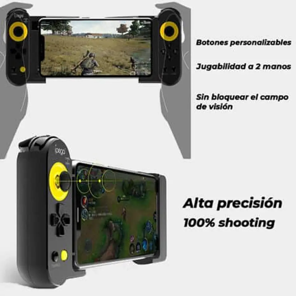 Control gamer IPEGA PG9167 DUAL THORN NEGRO  7