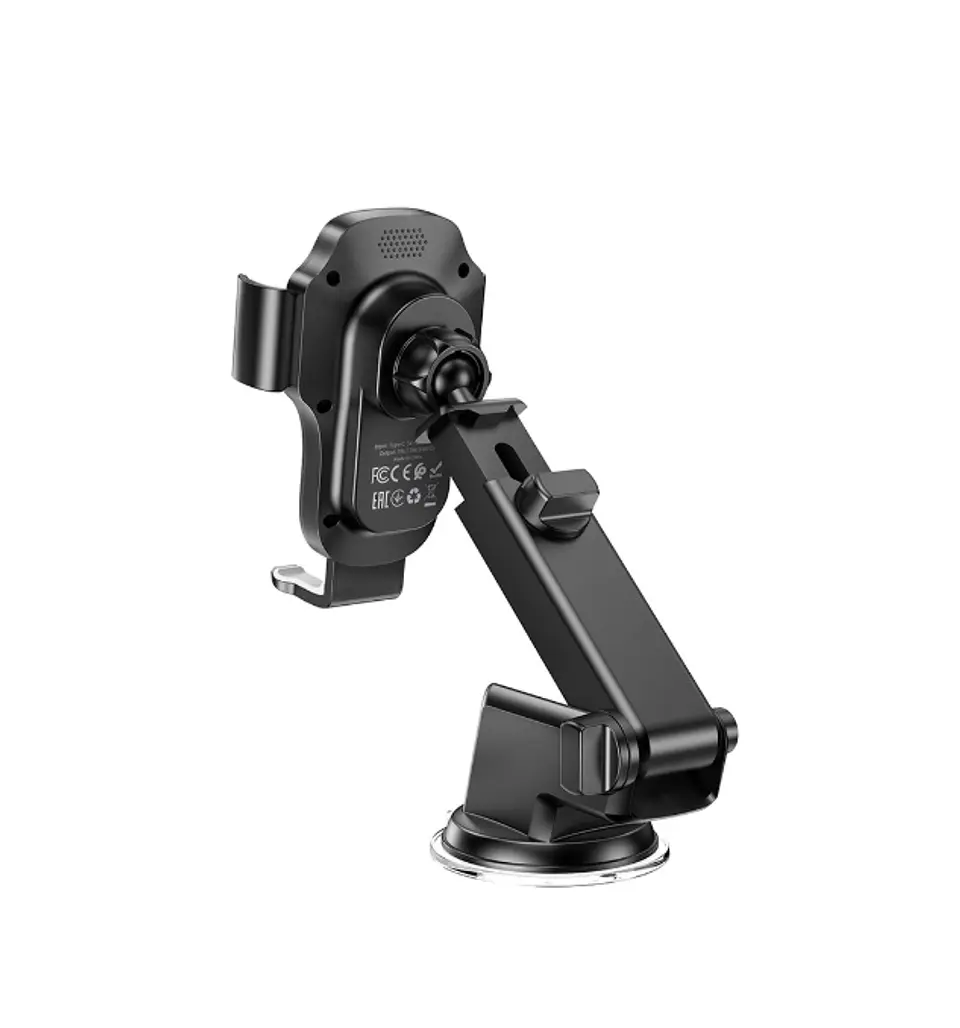 Soporte celular automovil cargador inalambrico HW3  4