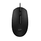 Mouse optico con cable HP M10 negro  - Miniatura 1