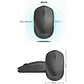 Mouse Philips ergonómico inalámbrico 2.4g m344  - Miniatura 5