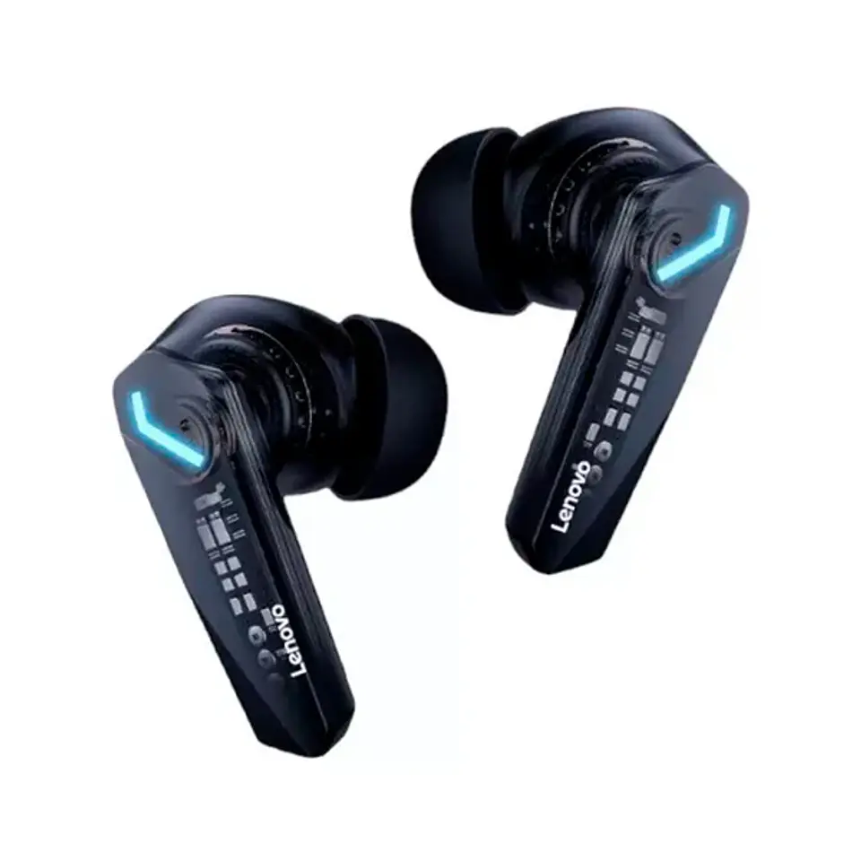 Audifonos inalambricos BT lenovo GM2 PRO negro  3
