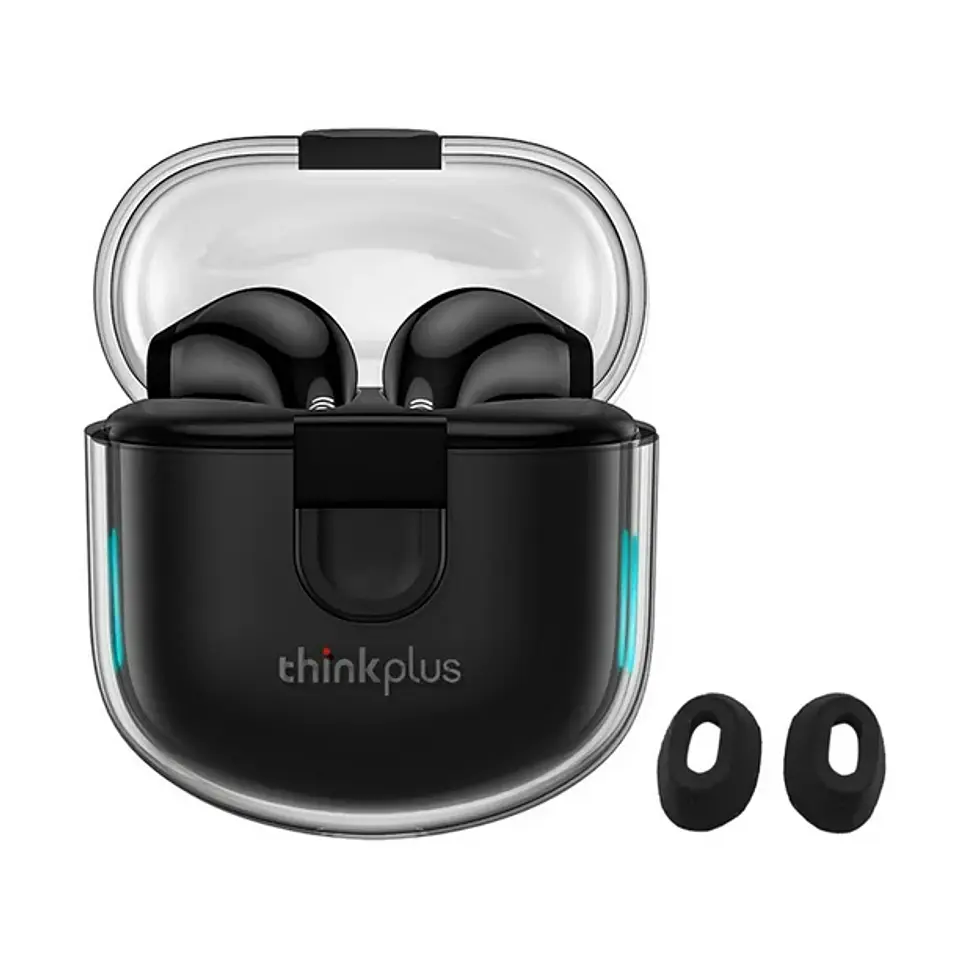 Audifonos inalambricos lenovo LP12 negro BT  1