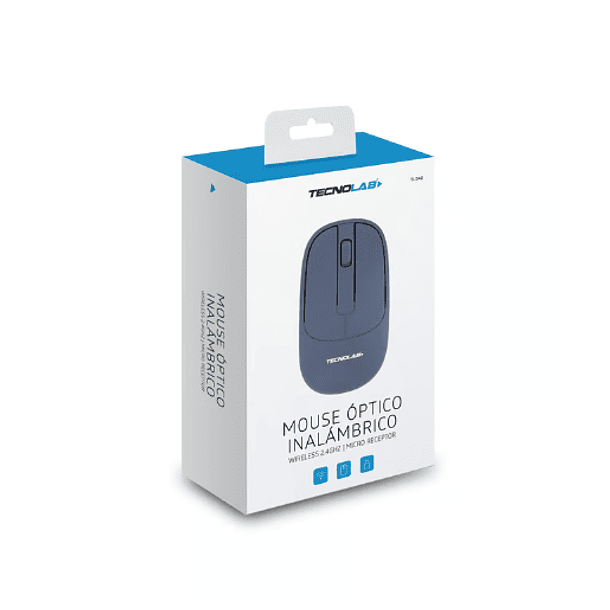 Mouse wireless bluetooth tecnolab DUAL BT negro 2