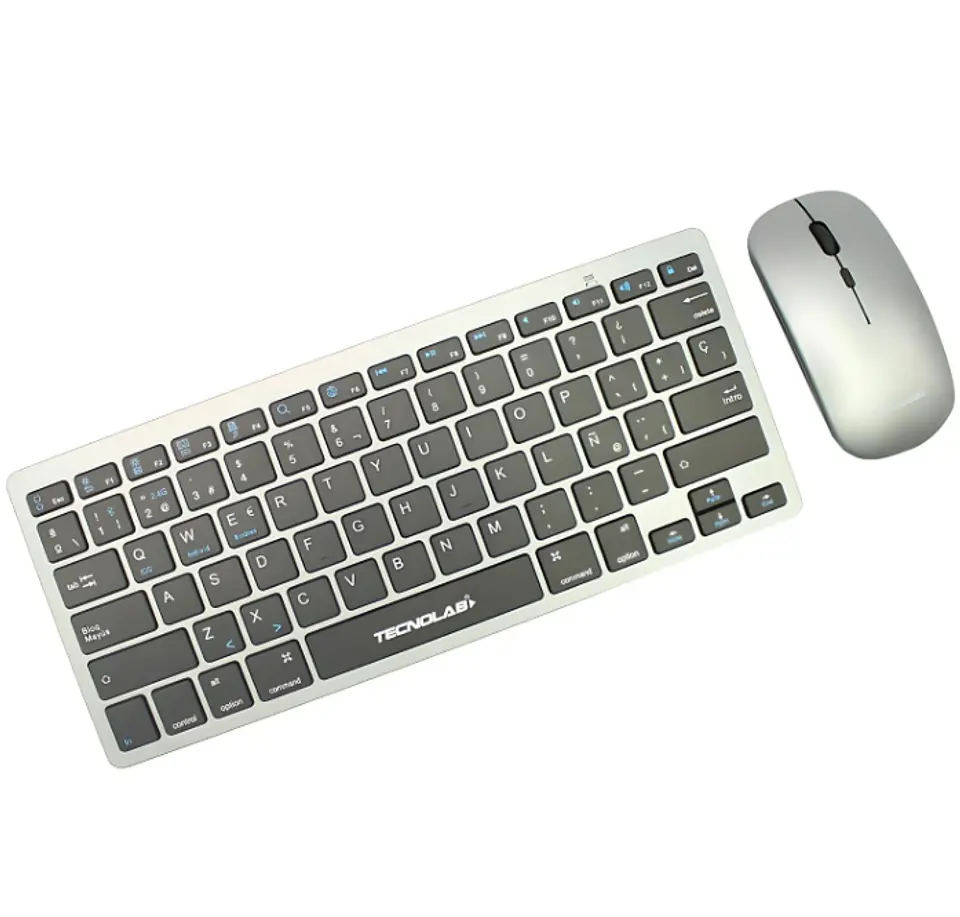 Kit teclado + mouse tipo c inalambrico 2.4G 2200DPI  1