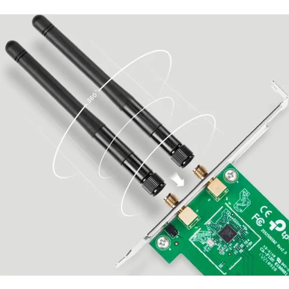 Adaptador de RED PCI EXPRESS wireless  TL-WN881ND TP-LINK  3