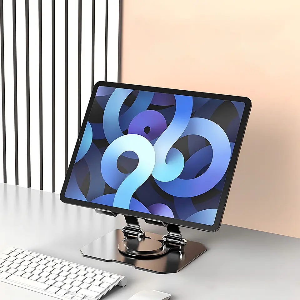 Soporte de Metal para Tablet con Altura y Rotación / Mod. UT-ST80TB 2