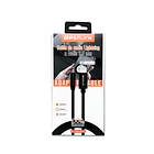 Cable de audio Jack 3.5 a lightning 1 MT  2