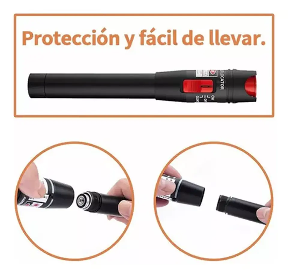 Láser Localizador Probador De Fallas Fibra Óptica  4