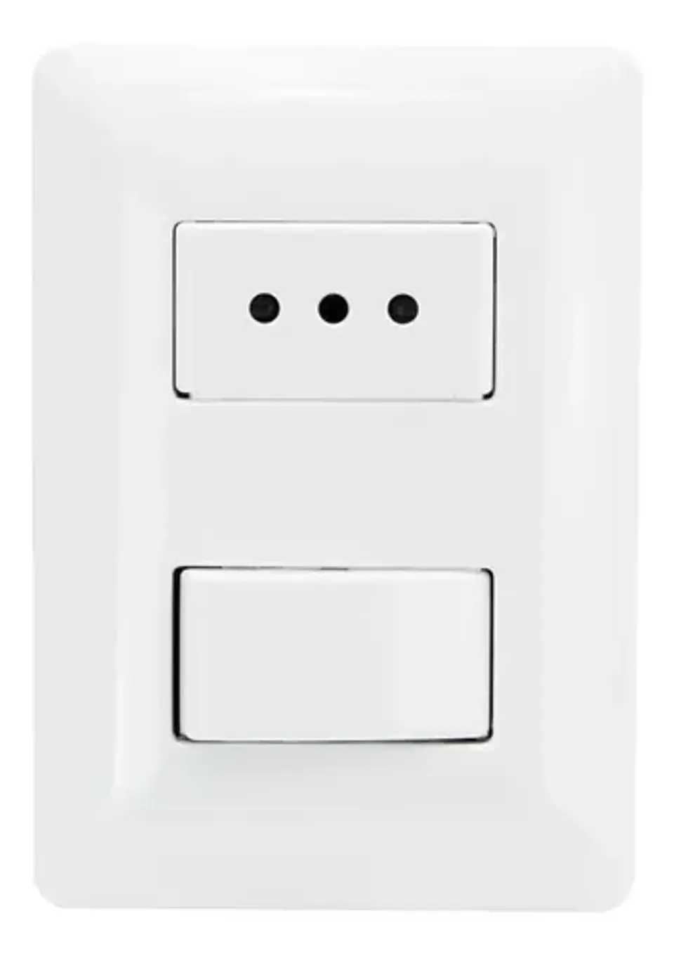 Interruptor para muro combinado 250v 10a  1
