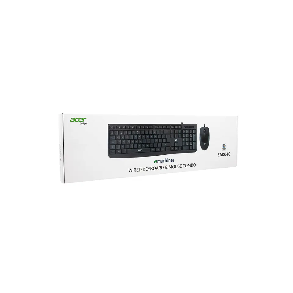 KIT teclado + mouse alambrico ACER EAK040  4
