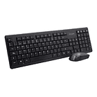 KIT teclado + mouse inalámbrico PRO 354K 1