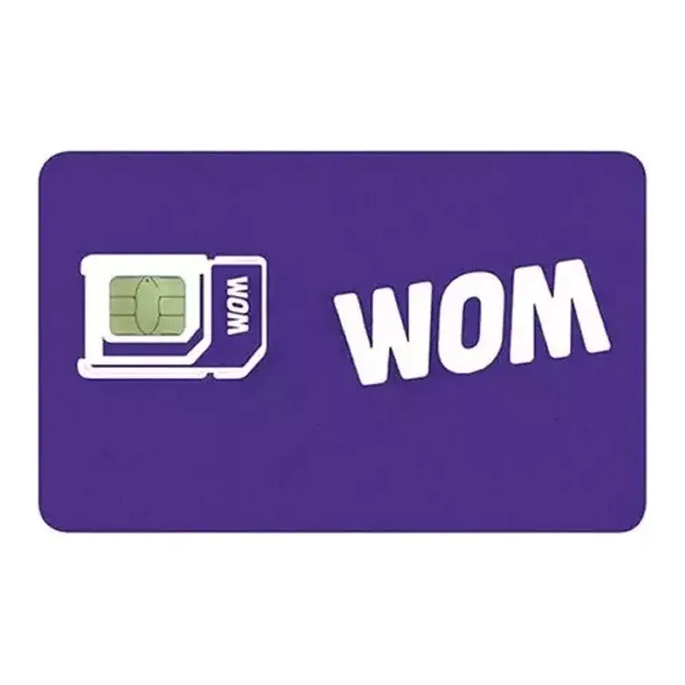 Chips Wom Plan Zero Incluye 50gb + 500 Min  2