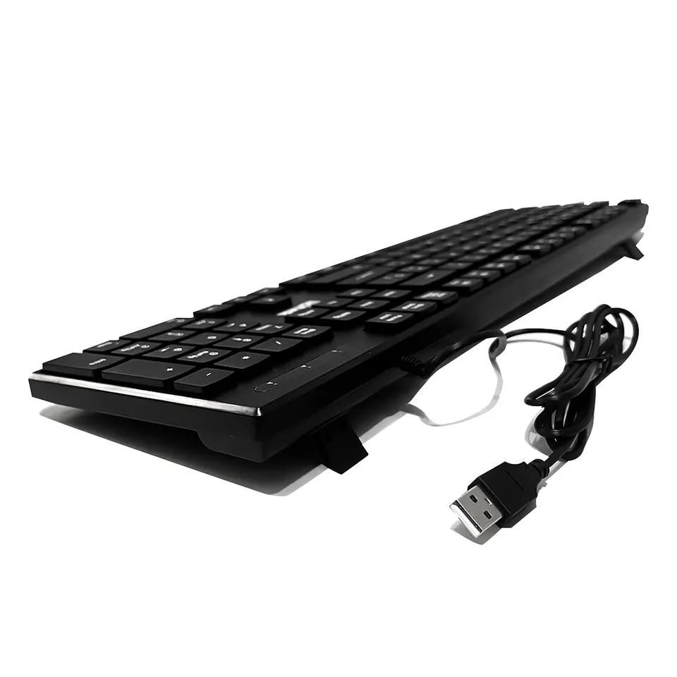 Teclado alámbrico USB multimedia tecla Slim / mod. UT-KB750 2