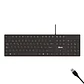 Teclado alámbrico USB multimedia tecla Slim / mod. UT-KB750 - Miniatura 1