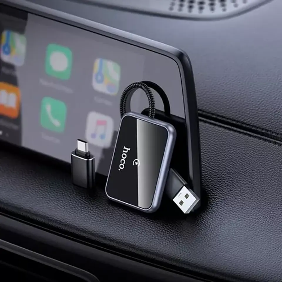 Adaptador HOCO HU1 CARPLAY AUTO  2
