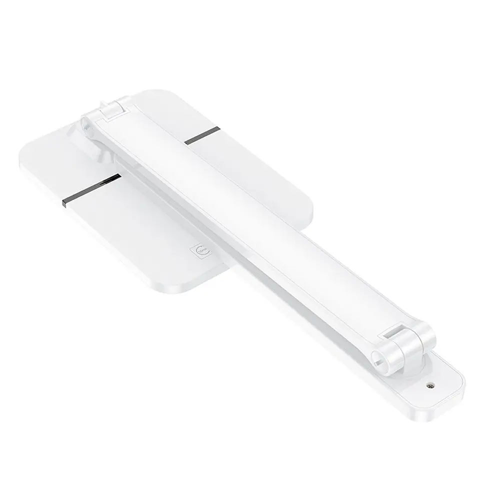 Lampara Escritorio Mesa Hoco Hx11 Plegable Blanco 3