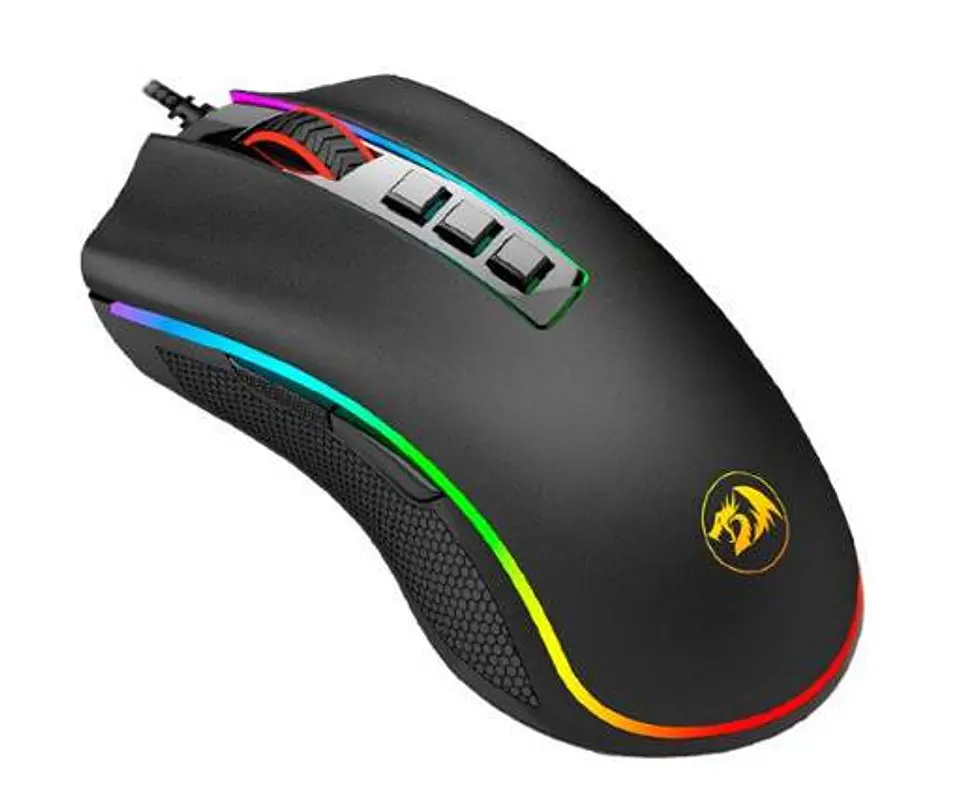 Mouse gamer Redragon cobra FPS BLACK 711 1