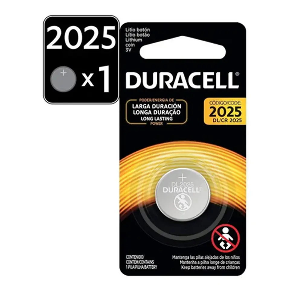 Pila CR2025 de Litio 3v 2