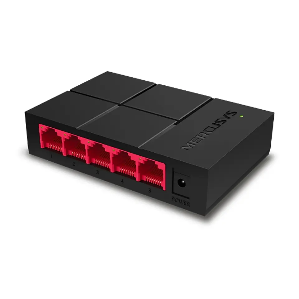 Switch 5 Puertos Gigabit 10/100/1000 Mercusys MS105G 1