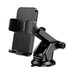 Soporte De Auto Tablero Parabrisas Hoco H37 Negro - Miniatura 1