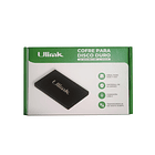 Cofre para disco duro 2,5 SATA HDD/SSD USB-C 3.1 3