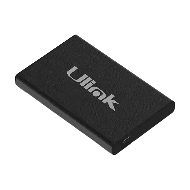 Cofre para disco duro 2,5 SATA HDD/SSD USB-C 3.1 1