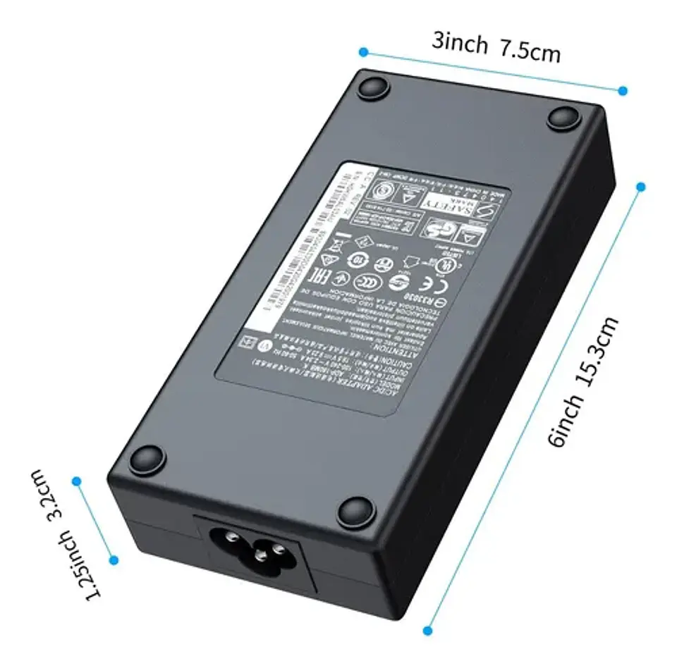 Cargador de notebook DELL 19.5V 9.23A 7.4mm*5.0mm 180W DBLUE  6