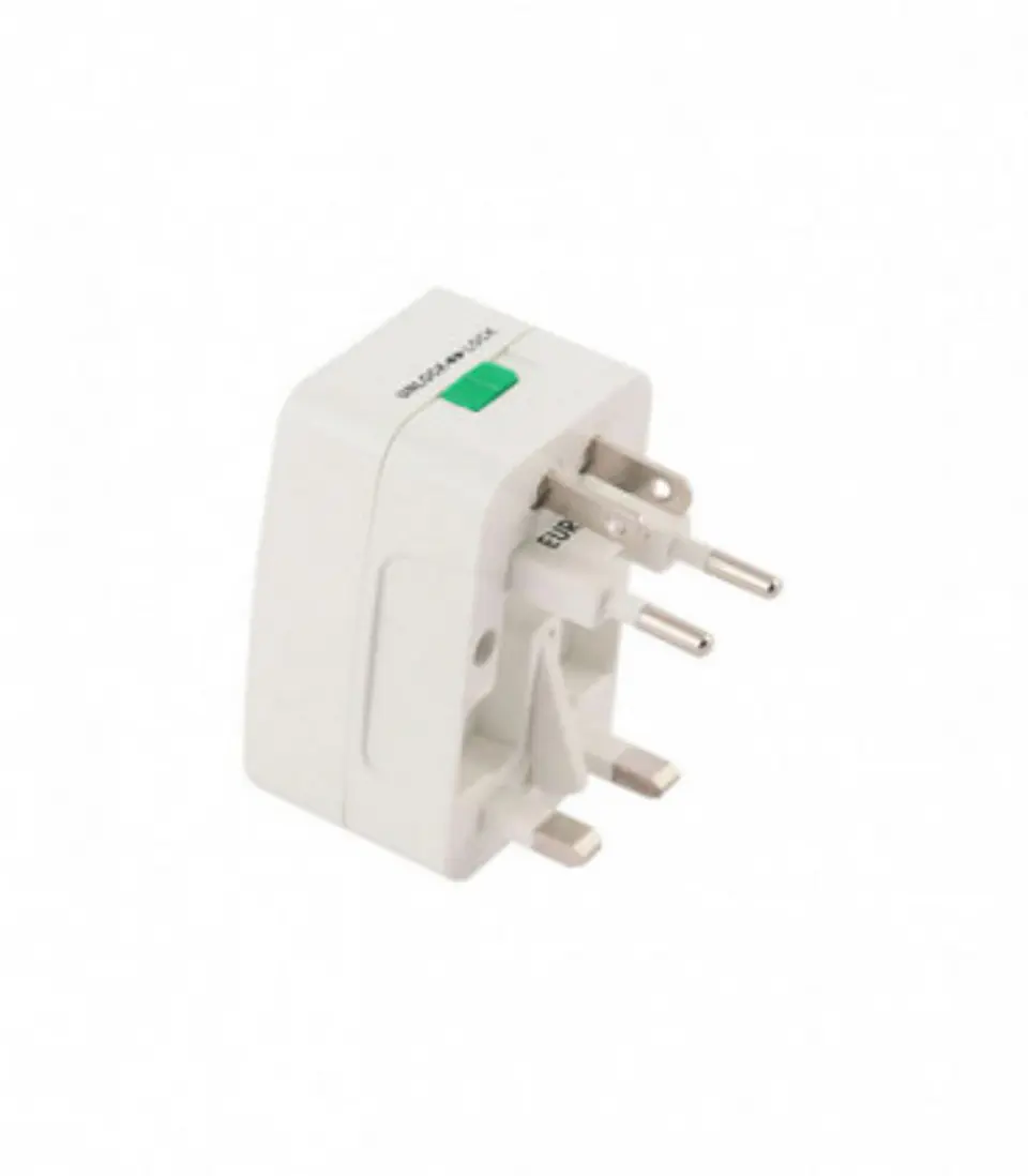 Adaptador de viaje universal 110v-240v  3