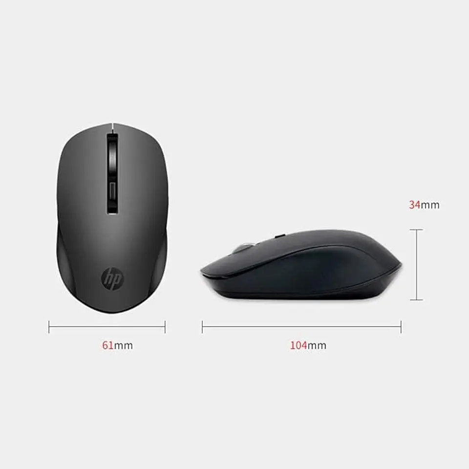 Mouse inalambrico HP S1000 PLUS 2.4GHZ  5