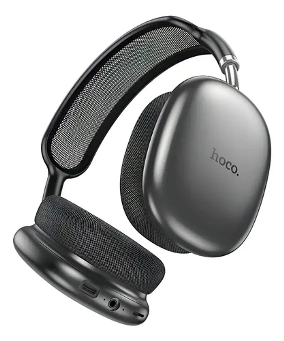 Audifonos BT Hoco W53 Negro 46Hrs  2