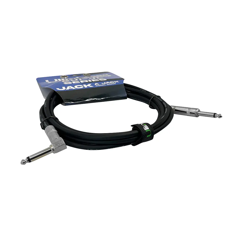 Cable de audio JACK 6.35 M-M EN L 6 MTS  2