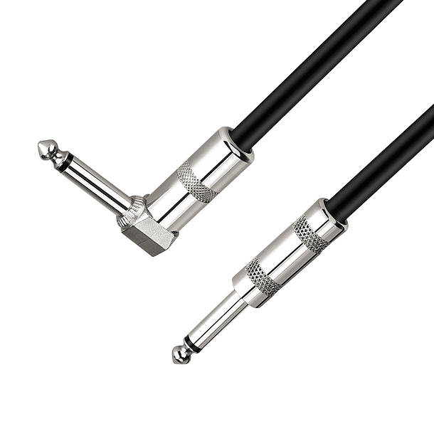 Cable de audio JACK 6.35 M-M EN L 6 MTS  1