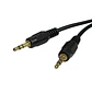 Cable de audio auxiliar 3.5 M-M 0.5 MTS - Miniatura 1
