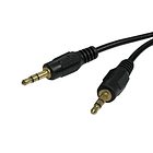 Cable de audio auxiliar 3.5 M-M 3 MTS 1