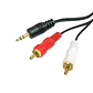 Cable de audio Jack 3.5 a RCA 3 MTS - Miniatura 1