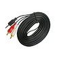 Cable de audio Jack 3.5 a RCA 3 MTS - Miniatura 2