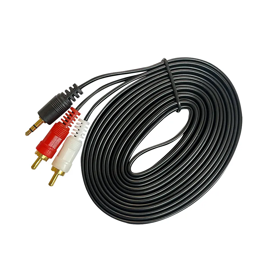 Cable de audio Jack 3.5 a RCA 3 MTS 2